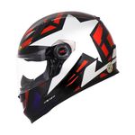 CAPACETE LS2 FF358 CLASSIC STARWAR VERMELHO/PRETO/BRANCO/AZUL
