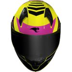 CAPACETE RACE TECH SECTOR EXILIO AMARELO/ROSA/PRETA