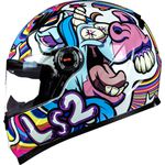 CAPACETE LS2 FF358 CLASSIC BUBBLE COLORIDO 