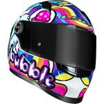 CAPACETE LS2 FF358 CLASSIC BUBBLE COLORIDO 