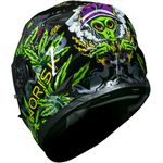 CAPACETE NORISK FF302 MAGIC SEEDS VERDE