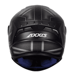CAPACETE AXXIS DRAKEN UK PRETO/CINZA FOSCO 