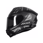 CAPACETE AXXIS DRAKEN UK PRETO/CINZA FOSCO 