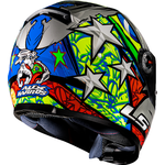 CAPACETE LS2 FF358 CLASSIC ALEX BARROS CINZA MODELO NOVO