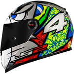 CAPACETE LS2 FF358 CLASSIC ALEX BARROS CINZA MODELO NOVO