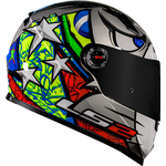 CAPACETE LS2 FF358 CLASSIC ALEX BARROS CINZA MODELO NOVO