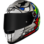 CAPACETE LS2 FF358 CLASSIC ALEX BARROS CINZA MODELO NOVO