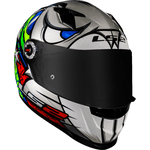 CAPACETE LS2 FF358 CLASSIC ALEX BARROS CINZA MODELO NOVO