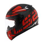 CAPACETE LS2 FF353 RAPID CROMO VERMELHO FOSCO