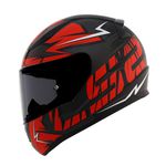 CAPACETE LS2 FF353 RAPID CROMO VERMELHO FOSCO