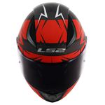 CAPACETE LS2 FF353 RAPID CROMO VERMELHO FOSCO