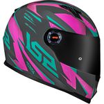 CAPACETE LS2 FF358 CLASSIC DRAZE CINZA / ROSA/ VERDE