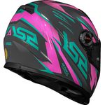 CAPACETE LS2 FF358 CLASSIC DRAZE CINZA / ROSA/ VERDE