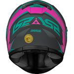 CAPACETE LS2 FF358 CLASSIC DRAZE CINZA / ROSA/ VERDE
