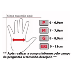 LUVA TEXX NEW STRIKE PRETA / VERMELHA