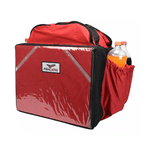 MOCHILA ENTREGA ISOPOR VERMELHA 45L ALUMINIZADA PIRACAPAS