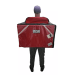 MOCHILA ENTREGA ISOPOR VERMELHA 60L PIRACAPAS