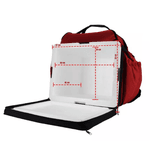 MOCHILA ENTREGA ISOPOR VERMELHA 60L ALUMINIZADA PIRACAPAS