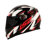 CAPACETE LS2 FF358 CLASSIC DRAZE VERMELHO / PRETO / BRANCO