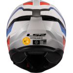CAPACETE LS2 FF808 STREAM II VINTAGE BRANCO/AZUL/VERMELHO