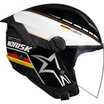  CAPACETE NORISK NEO ABERTO GRAND PRIX ALEMANHA 