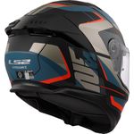 CAPACETE LS2 FF808 STREAM II ROAD PRETO / AZUL FOSCO