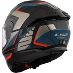 CAPACETE LS2 FF808 STREAM II ROAD PRETO / AZUL FOSCO