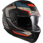 CAPACETE LS2 FF808 STREAM II ROAD PRETO / AZUL FOSCO