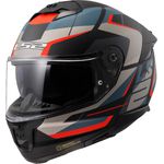 CAPACETE LS2 FF808 STREAM II ROAD PRETO / AZUL FOSCO