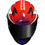 CAPACETE LS2 FF358 SPEEDY AZUL / VERMELHO