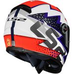 CAPACETE LS2 FF358 SPEEDY AZUL / VERMELHO