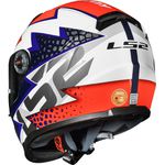 CAPACETE LS2 FF358 SPEEDY AZUL / VERMELHO