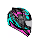 CAPACETE EBF NEW SPARK FLASH AZUL TIFANNY 