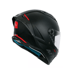 CAPACETE MT STINGER 2 SOLID A1 PRETO FOSCO / VERMELHO