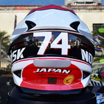  CAPACETE NORISK FF302 GRAND PRIX JAPÃO