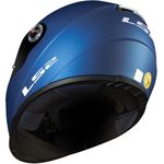 CAPACETE LS2 FF358 CLASSIC MONOCOLOR AZUL FOSCO