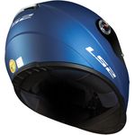 CAPACETE LS2 FF358 CLASSIC MONOCOLOR AZUL FOSCO