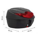 Baú Bauleto Moto Smart Box 35 L Pro Tork