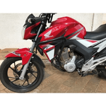 PROTETOR CB TWISTER 2015 COYOTE MOTOR E CARENAGEM COM PEDAL