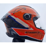 CAPACETE MT STINGER 2 GRAND PRIX C4 HOLANDA