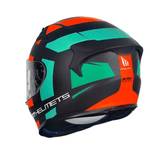 CAPACETE MT KRE SIGN LARANJA FOSCO