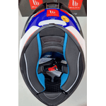 CAPACETE MT STINGER 2 ZIVZE E7 PEARL