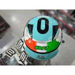 CAPACETE KYT TT-COURSE 98 BOMB AMARELO / BRANCO / VERMELHO / AZUL