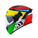 CAPACETE KYT NF-R SAVA VERDE / AMARELO / VERMELHO / BRANCO / AZUL