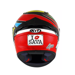 CAPACETE KYT NF-R SAVA VERDE / AMARELO / VERMELHO / BRANCO / AZUL