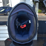 CAPACETE KYT TT-COURSE DALLA PORTA LEOPARD AZUL CLARO (ITALIA) 