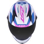 CAPACETE LS2 FF358 CLASSIC DRAZE BRANCO/ROSA