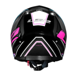 CAPACETE LS2 CLASSIC XDRON CYAN ROSA