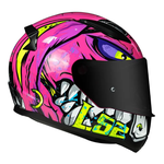 CAPACETE LS2 FF353 BADASS ROSA 