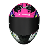 CAPACETE LS2 FF353 BADASS ROSA 